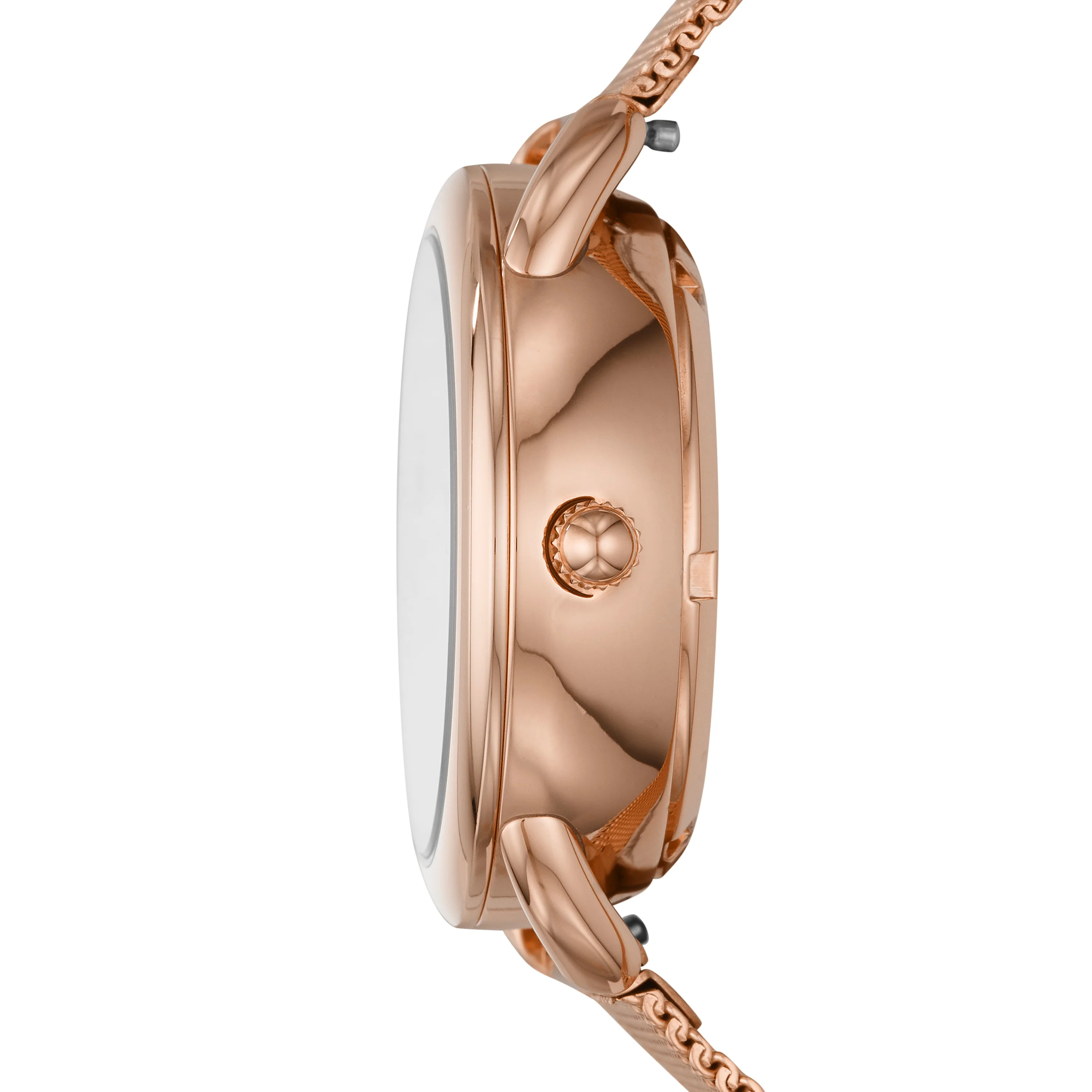 Tailor Automatic Rose Gold-Tone Stainless Steel Mesh Watch - Image 2