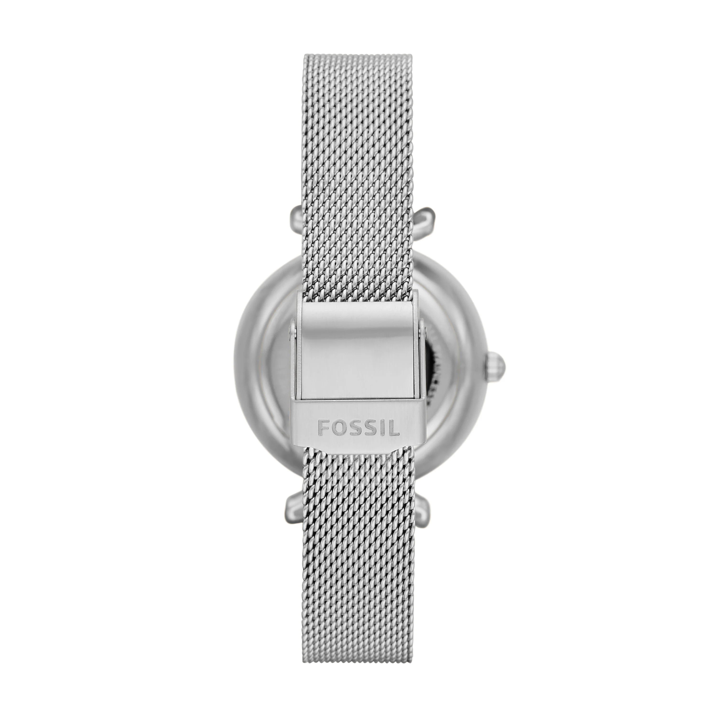 Carlie Mini Automatic Stainless Steel Mesh Watch - Image 3