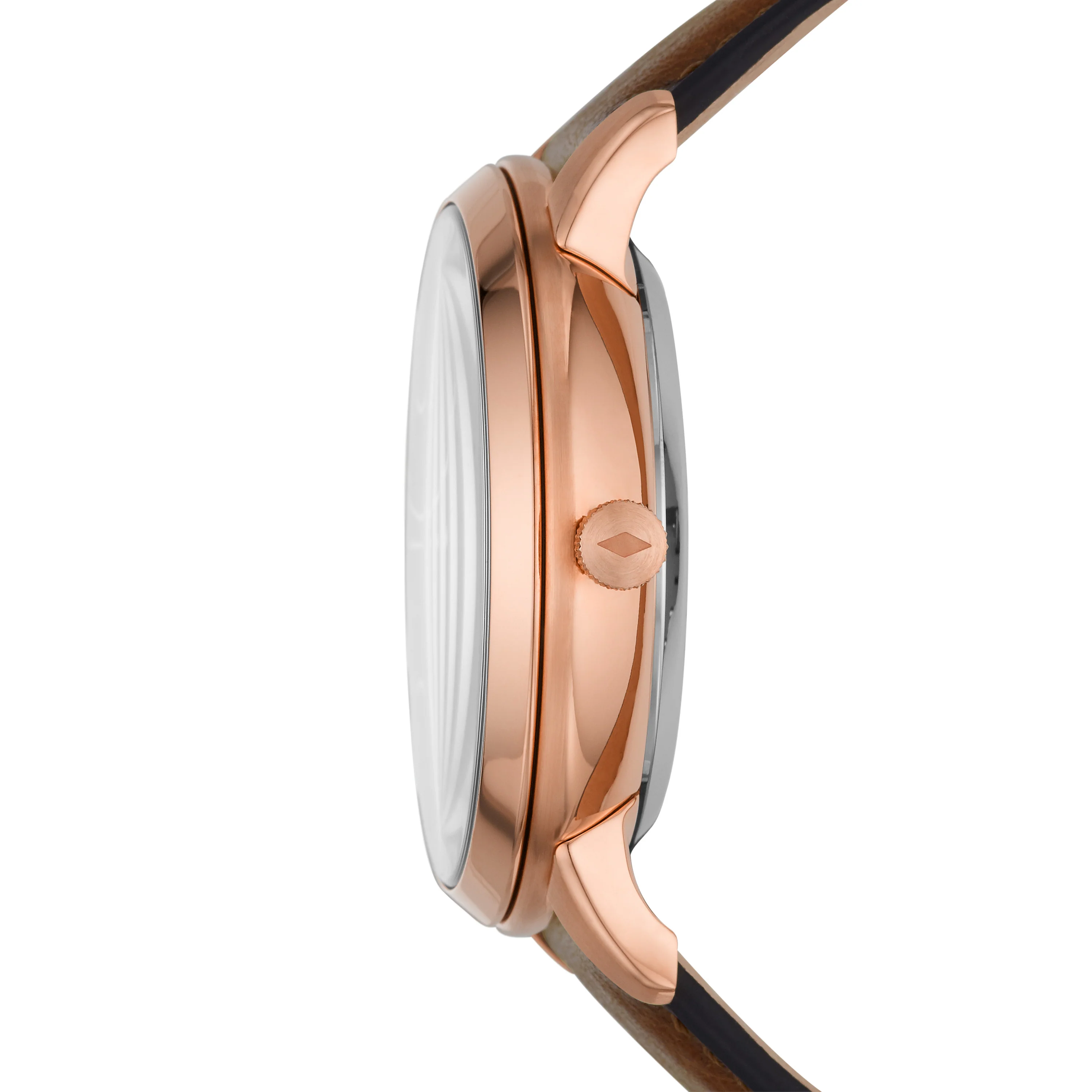 Neutra Automatic Brown Leather Watch - Image 2