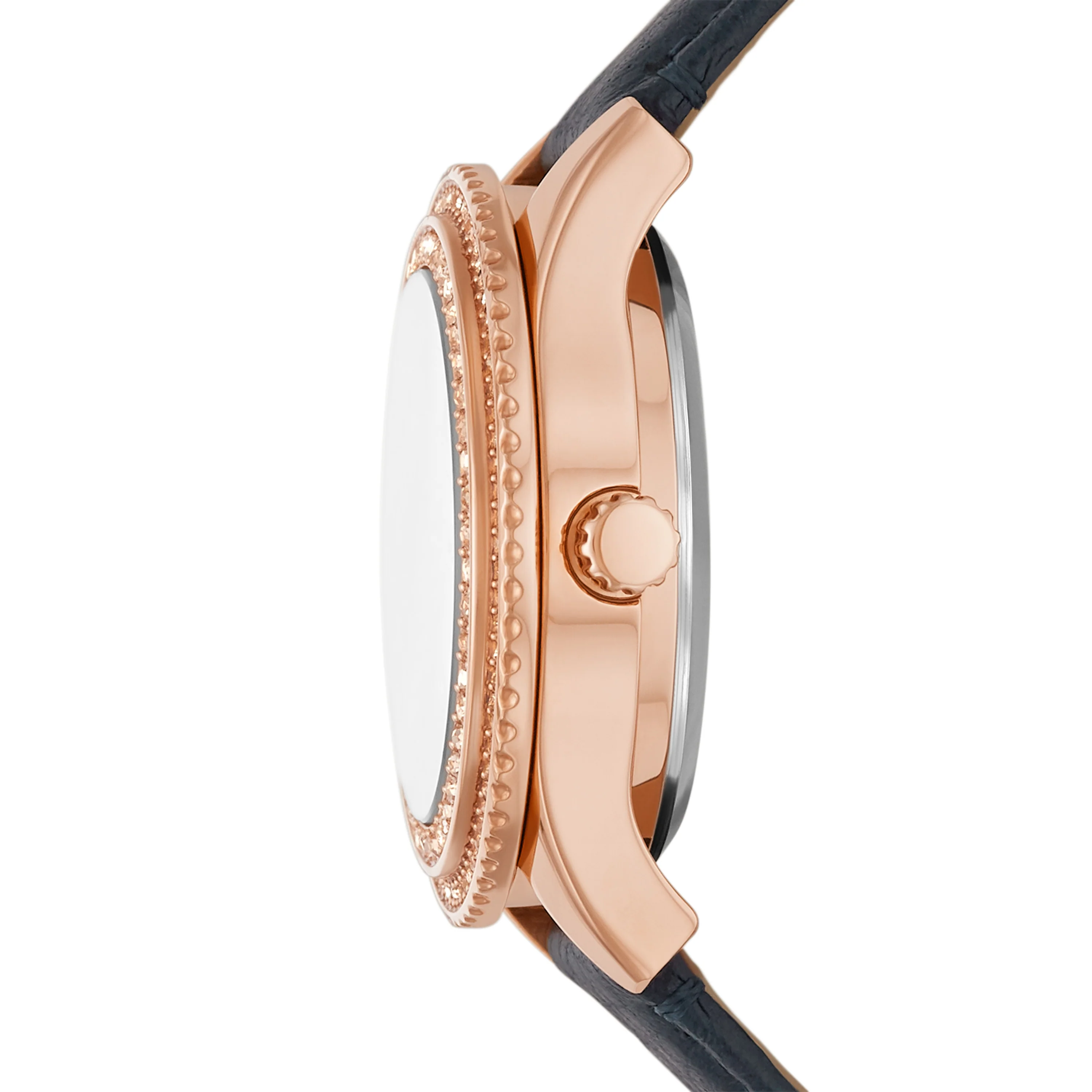 Stella Automatic Navy Eco Leather Watch - Image 2