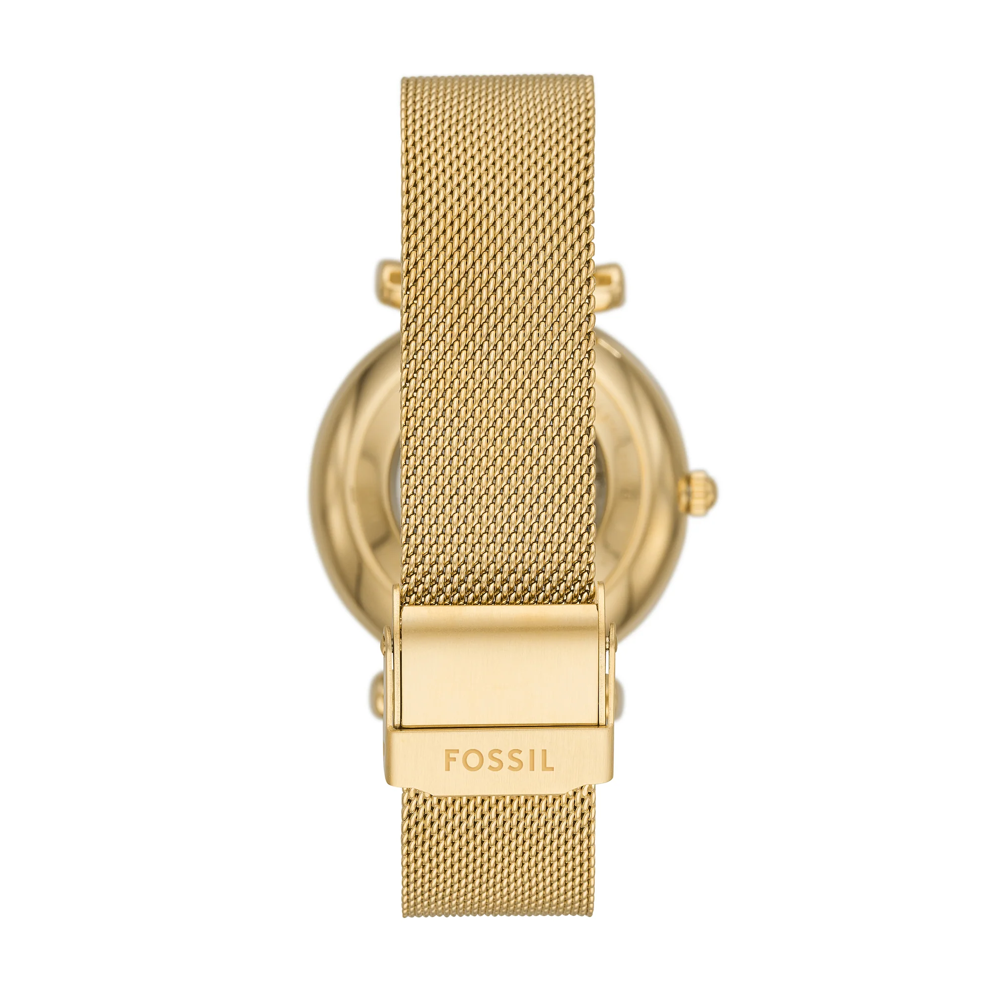 Carlie Automatic Gold-Tone Stainless Steel Mesh Watch - Image 3