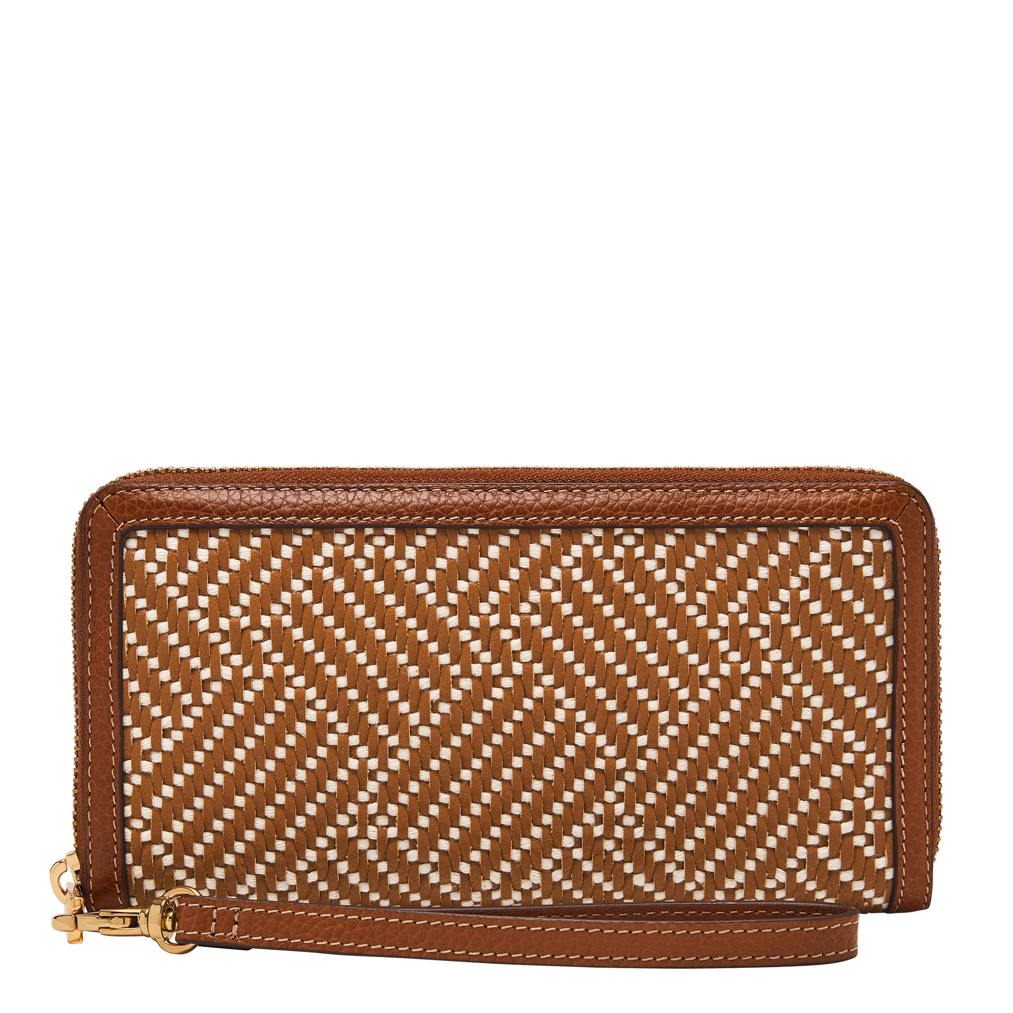 Logan RFID Zip Around Clutch