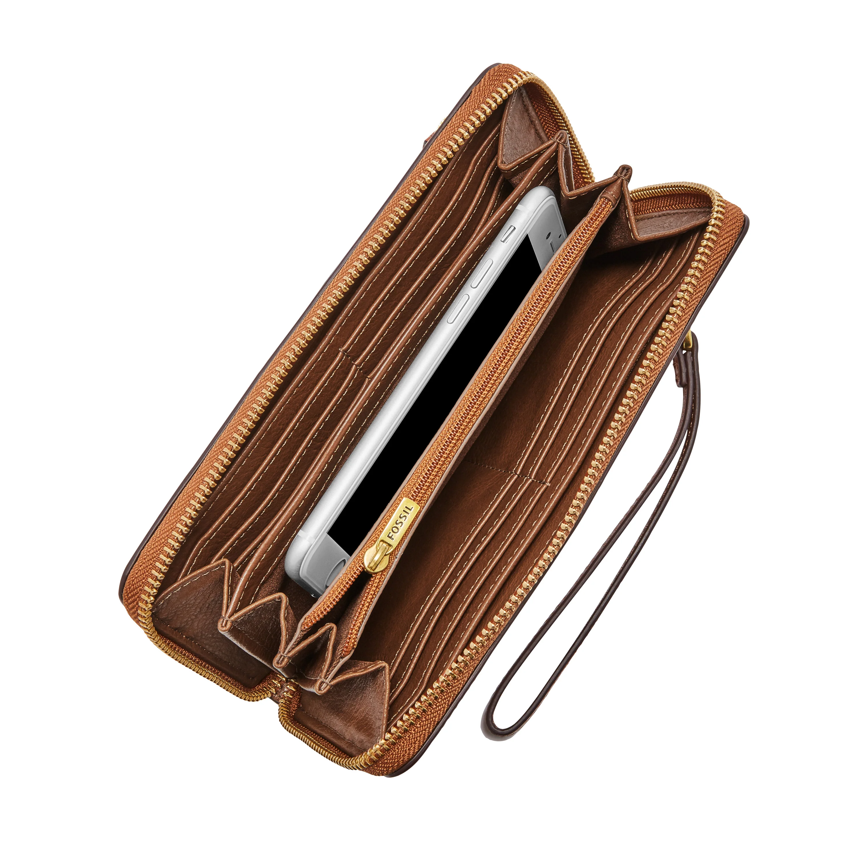Logan RFID Zip Around Clutch - Image 4