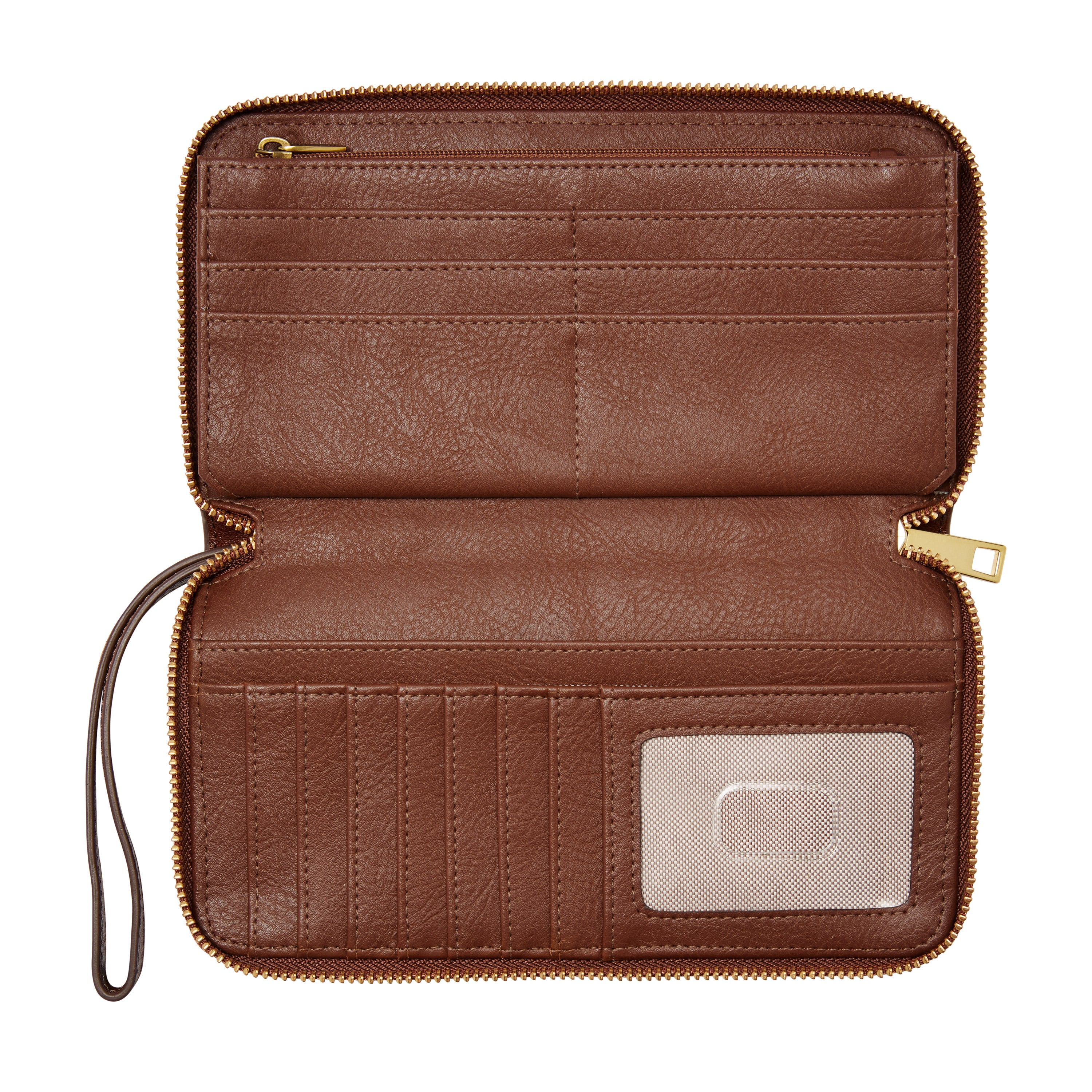 Liza Zip Around Clutch - Image 3