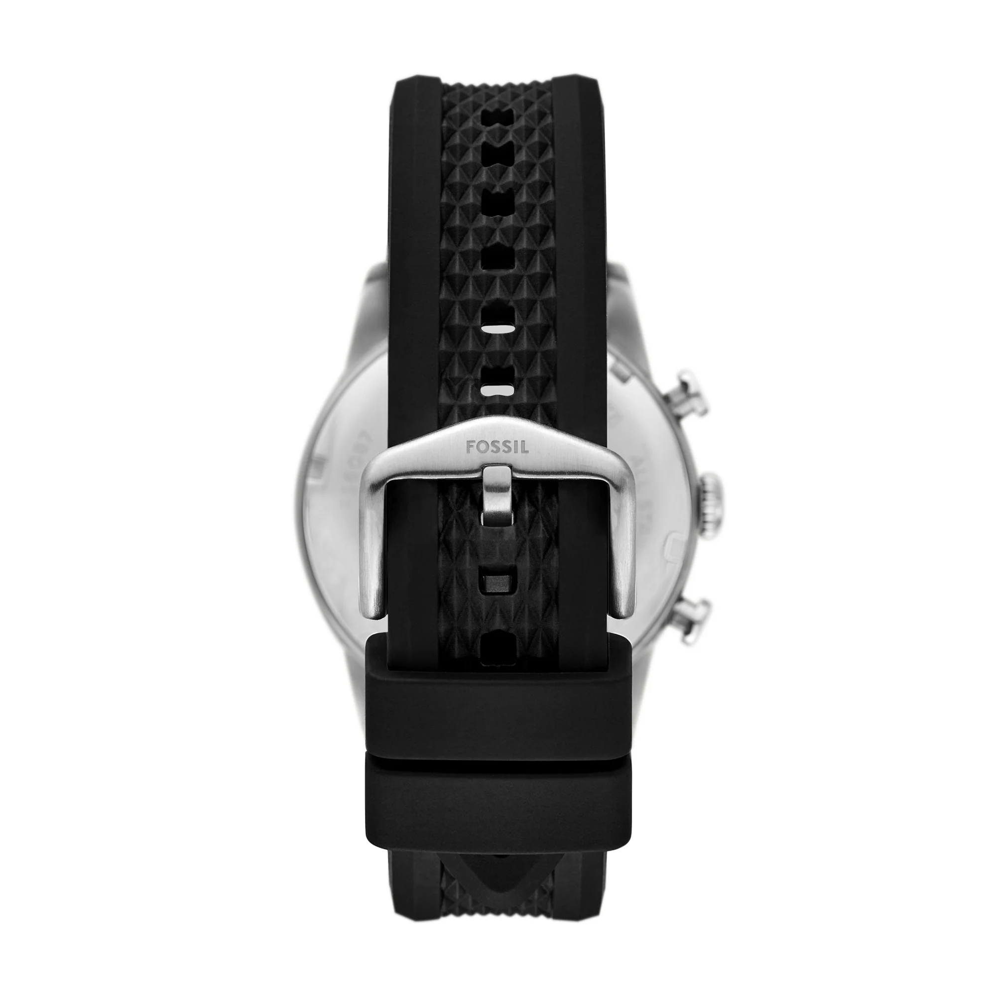 Sport Tourer Chronograph Black Silicone Watch - Image 3