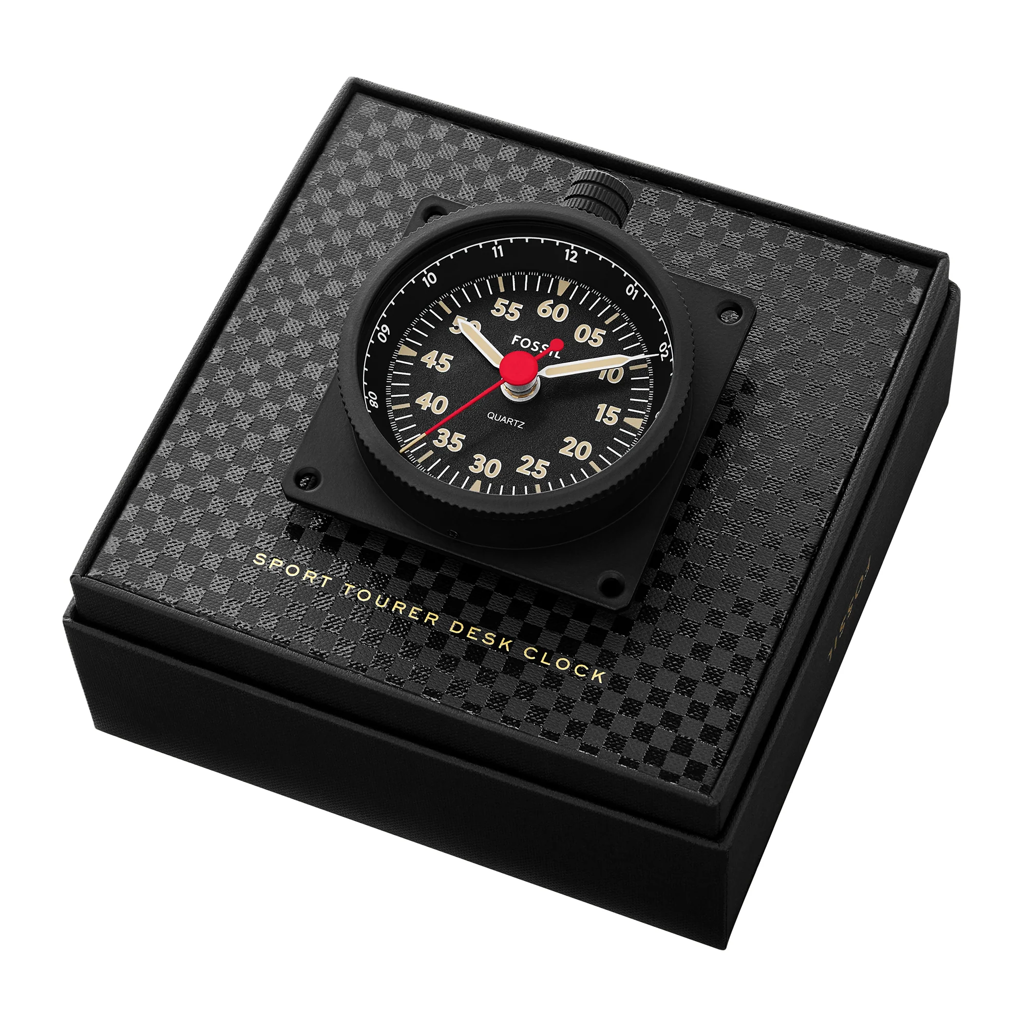 Sport Tourer Three-Hand Desk Clock - Image 4