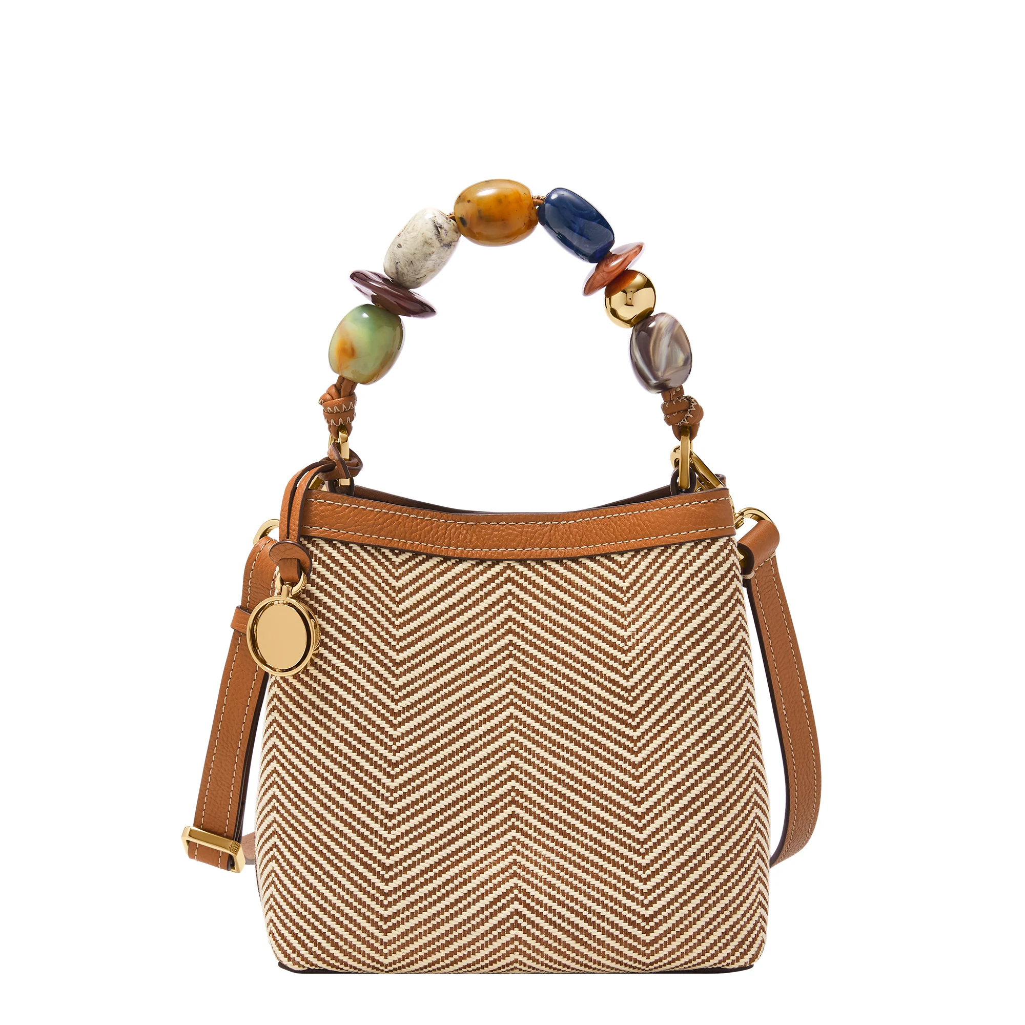 Jessie Small Bucket Crossbody Bag - Image 3