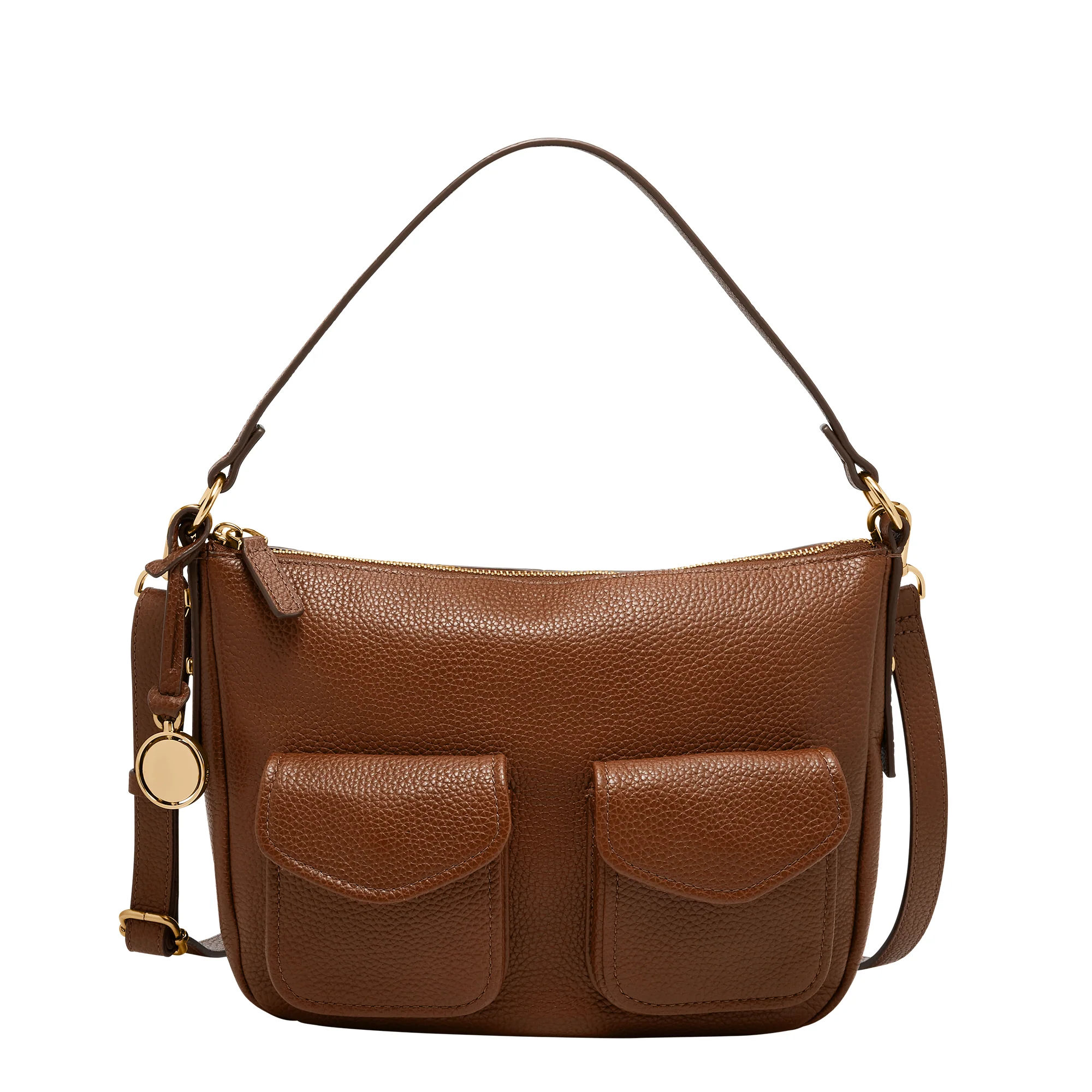 Jolie Leather Cargo Crossbody Bag - Image 2