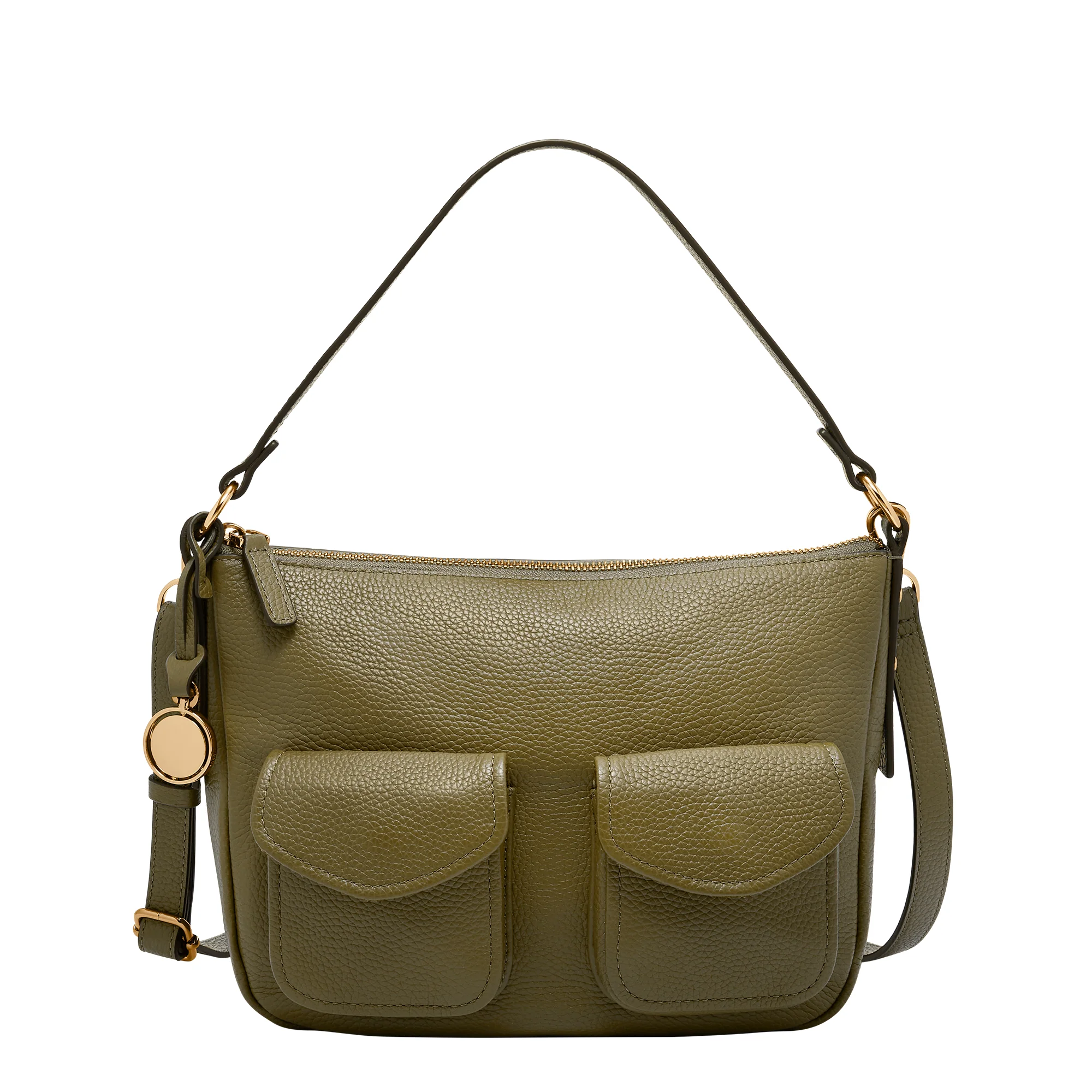 Jolie Leather Cargo Crossbody Bag - Image 2