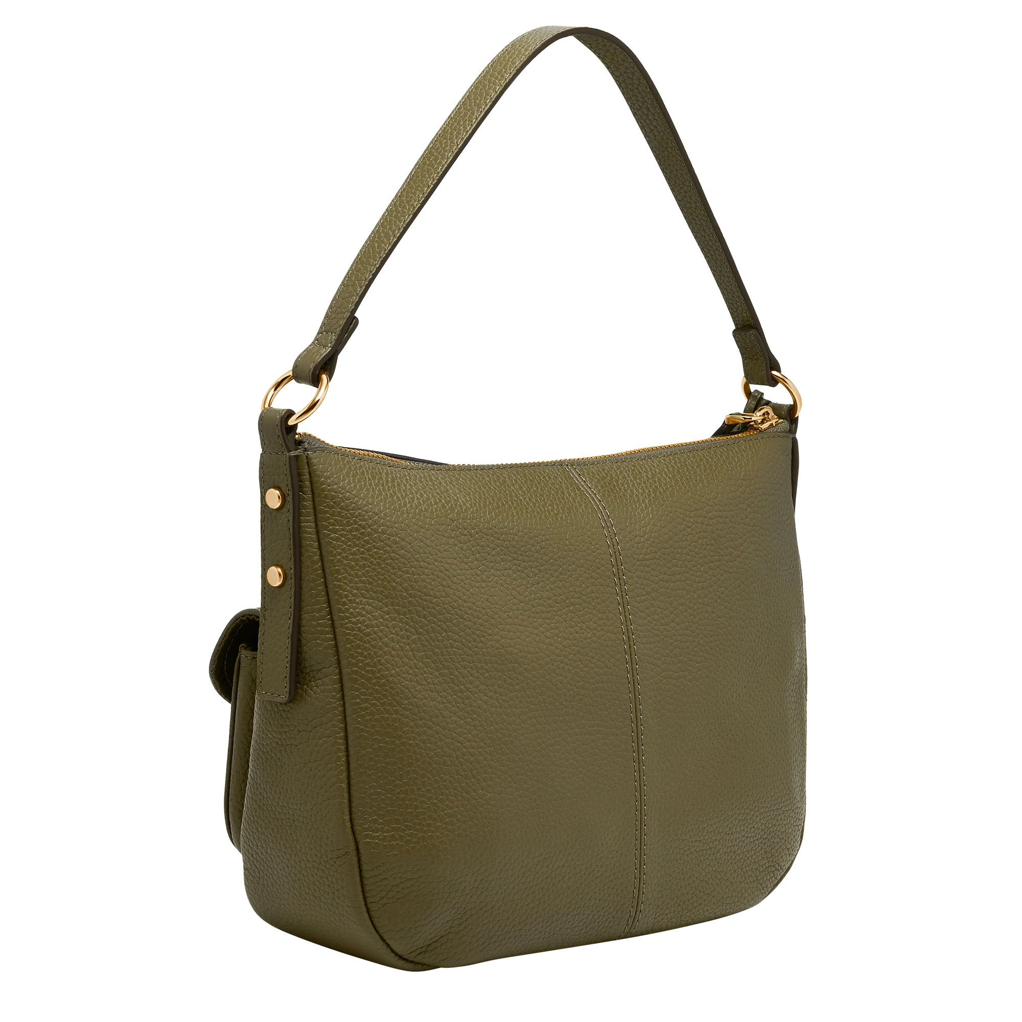 Jolie Leather Cargo Crossbody Bag - Image 4