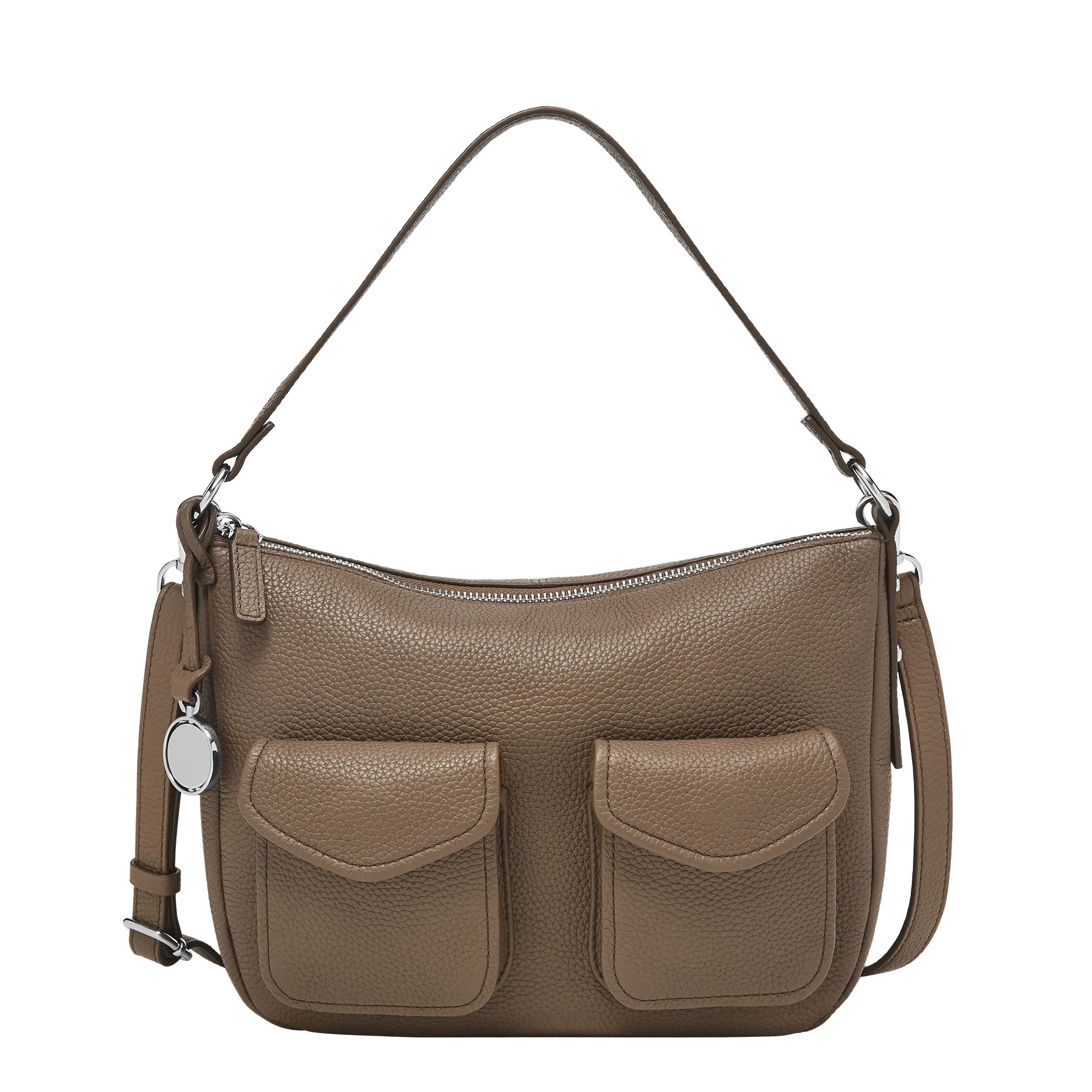 Jolie Leather Cargo Crossbody Bag